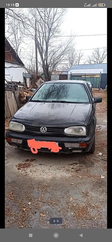 Volkswagen Golf: 1993 г., 1.6 л, Ручные, Бензин, Хэтчбэк