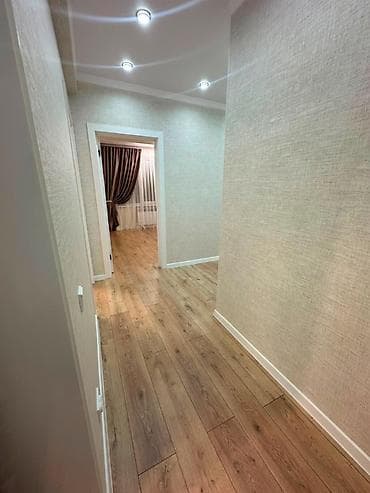 70: 3 комнаты, 70 м², Аламедин-1 мкр 1 этаж, Свежий ремонт — 10