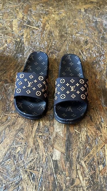 lui vitton: Мужские сандалии, 39, Louis Vuitton, Новый, цвет - Черный — 2
