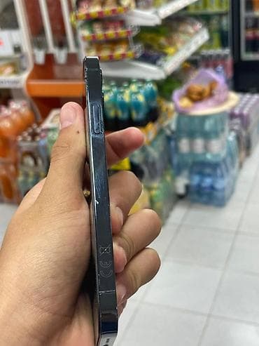 Техника и электроника: IPhone 12 Pro, Б/у, 128 ГБ, Pacific Blue, Чехол, 100 % — 6