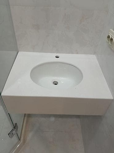 камень для столешницы: Изделия из искусственного камня под заказ - Столешницы для кухни и — 7