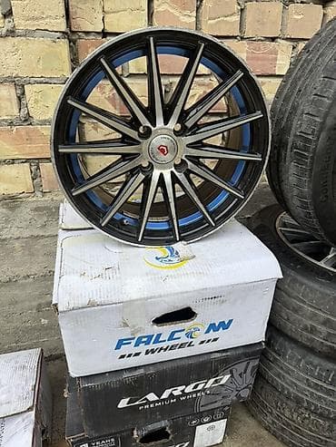 Дөңгөлөктөр монтажда 195 / 55 / R 15, Комплект, Жеңил унаалар, Куйма, тешиктери - 5 — 3