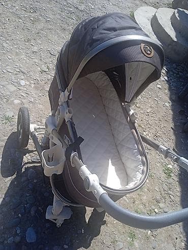 двойные коляски: Коляска, Другой бренд, цвет - Черный, Б/у, Самовывоз — 4