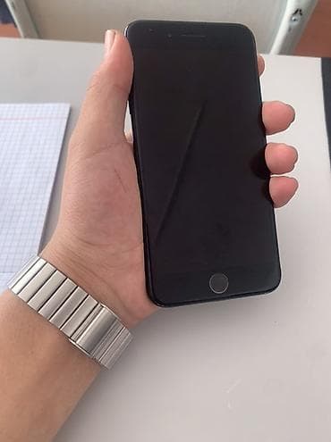 redmi mi 8 lite: IPhone 7 Plus, Б/у, 256 ГБ, Черный, Кабель — 4