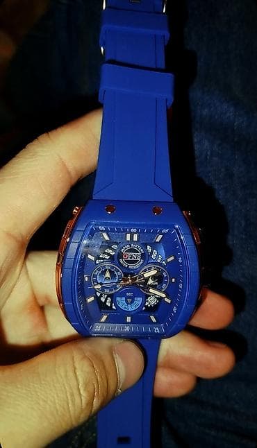 Бижутерия: Спорттук сааттар саат, Таймер жана секунда өлчөгүч, Суу өткөрбөөчү, Эркектердики, Жаңы — 3