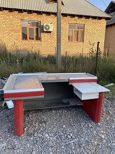 продам рыбу: Кассовый стол, 210 см* * 100 см* 90 см, Китай, Б/у — 1