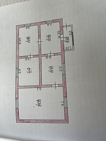 дом село манас: Дом, 700 м², 5 комнат, Собственник, Старый ремонт — 7