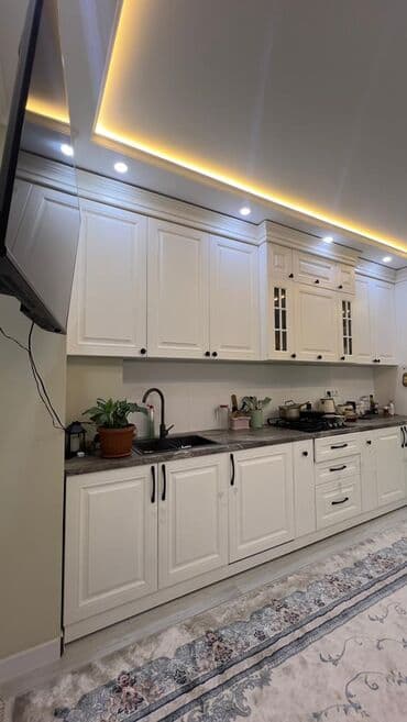 купить квартиру в строящемся доме в бишкеке: 2 комнаты, 50 м², Элитка, 4 этаж, Дизайнерский ремонт — 10