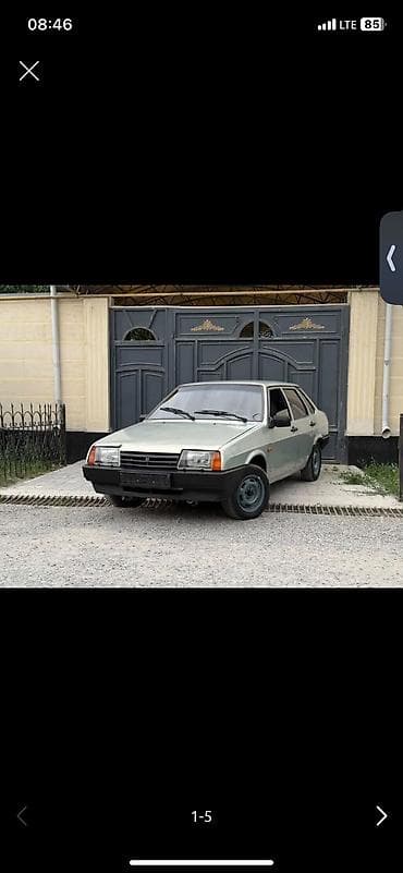 салон 2106: ВАЗ (ЛАДА) 21099: 2000 г., 1.5 л, Механика, Бензин, Седан — 4