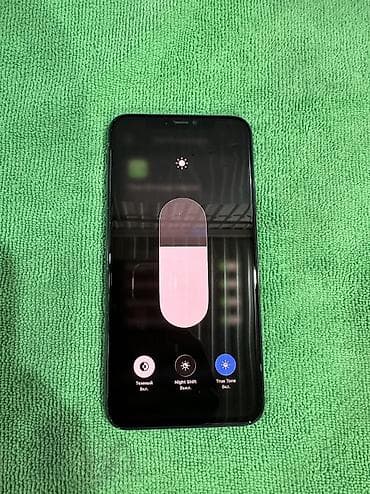 iphon 14: IPhone 11 Pro Max, Б/у, 64 ГБ, Alpine Green, Чехол, Кабель, 72 % — 6