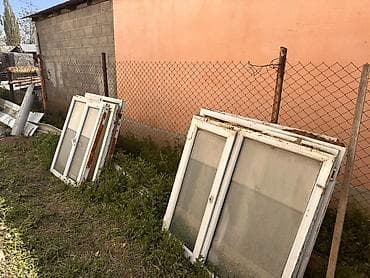 эшиктер б у: Пластиковые окна б/у
Состояние хорошее 
6 штук без трещин — 1