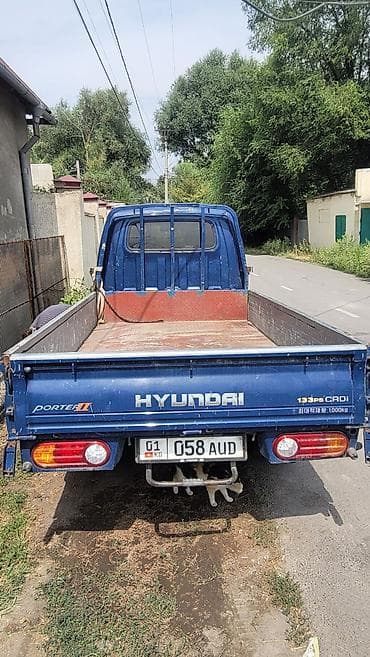s line руль: Hyundai Porter II, синий бортовой малотоннажник. Свежепригнанный с Юж — 6