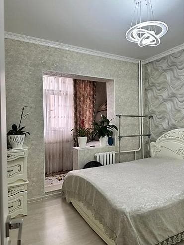osh flat: 2 комнаты, 51 м², Верхний Джал 105 серия, 4 этаж, Евроремонт — 4