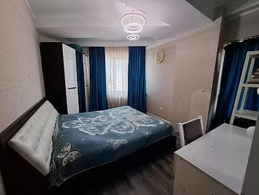 3: 3 комнаты, 66 м², Кок-Жар ж/м Элитка, 11 этаж, Евроремонт — 5