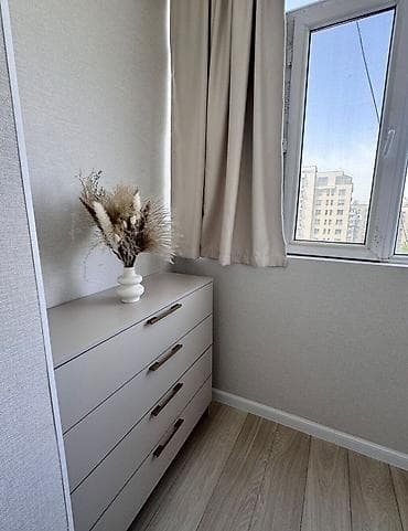 2 комнаты, 56 м², 106 серия, 8 этаж, Евроремонт