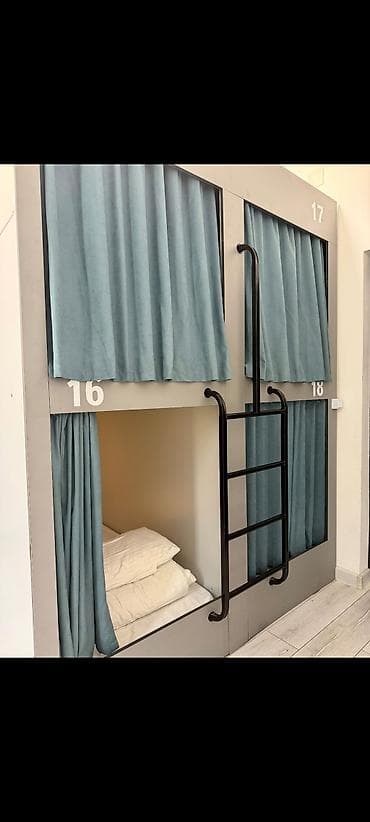 русская: HOSTEL OSH — современный хостел в центре Оша. - Капсульные спальные — 7