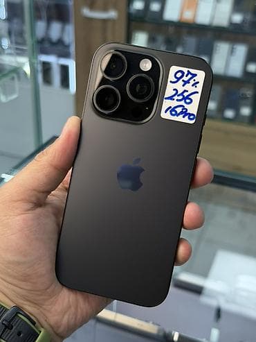 redmi note 13pro: IPhone 16 Pro, 256 ГБ, Black Titanium, 97 % — 1