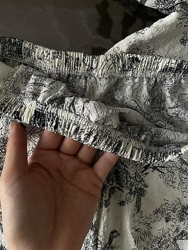 Платья: Пижамный комплект с шортами и рубашкой и штанами Оформление: коробка — 7