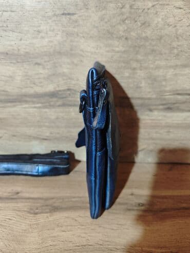 сумку кошелек на пояс: Барсетка, Материал: Натуральная кожа, Новый — 3