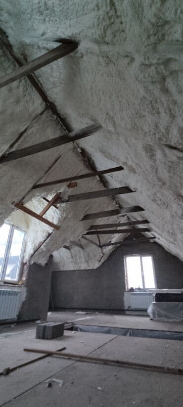 утепление домов фасадов: Утепление крыши, Утепление потолоков | Утепление квартиры, Утепление цеха, Утепление офиса | Пенопласт, Пенополиуретан, Penoplex Больше 6 лет опыта — 3