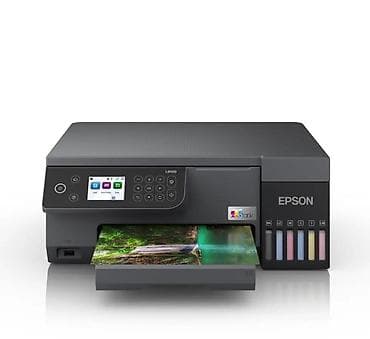 Ноутбуки: МФУ 3-1 струйное 6-х цветное А4 Epson EcoTank L8100 (A4, СНПЧ 6color — 1