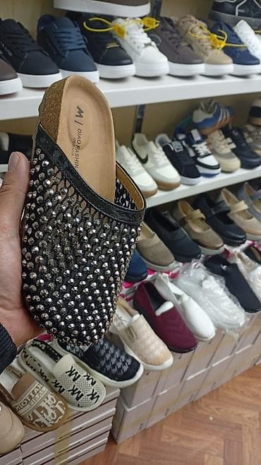 волейбольный обувь: Сабо, 35, 36, 37, Новый, цвет - Золотой — 2