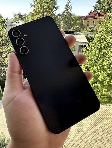 поко f4: Samsung Galaxy A34 5G, Б/у, 128 ГБ, цвет - Черный, 2 SIM — 1