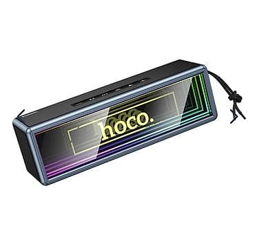 Аудиотехника: Портативная Bluetooth-колонка Hoco с зеркальной передней панелью и — 3