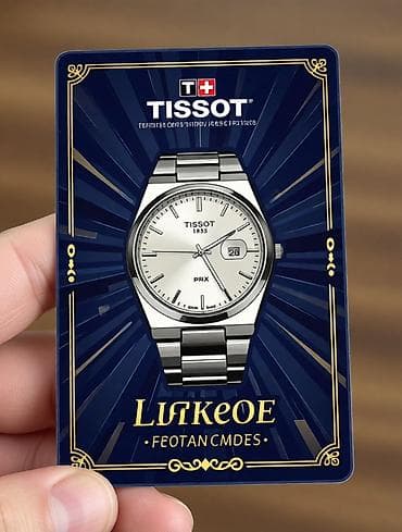 Аксессуарлар: Классикалык сааттар саат, Tissot, Швейцария, Суу өткөрбөөчү, Эркектердики — 2