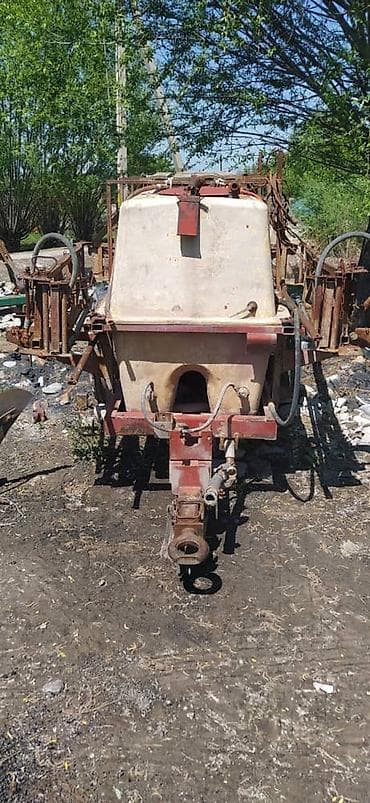 step 2: Прицепной сельскохозяйственный опрыскиватель - Конструкция на — 3