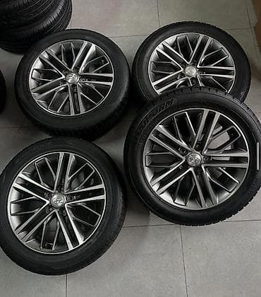 Литые Диски R 17 Hyundai, Комплект, отверстий - 5, Б/у