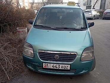Транспорт: Suzuki Wagon R: 2002 г., 1.3 л, Ручные, Бензин, Хэтчбэк — 4