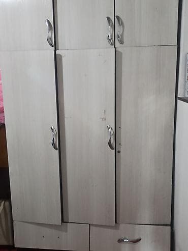 Мебель: Шифоньер, шкаф для одежды, Прямой, ЛДСП — 1