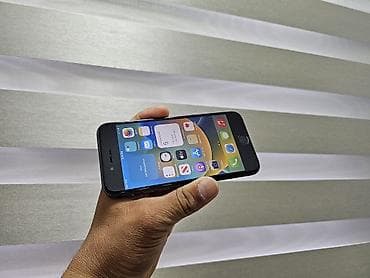 айфон 8 нарын: IPhone 8, Б/у, 64 ГБ, Черный, Защитное стекло, Чехол, 98 % — 1