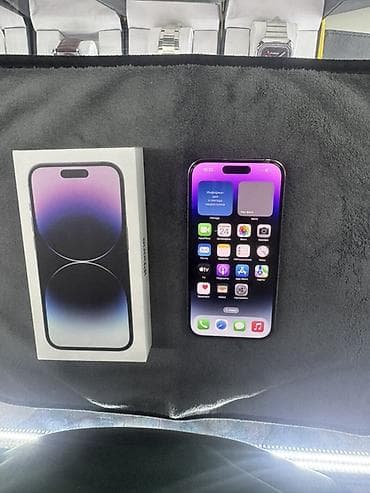 aple iphone 5: IPhone 14 Pro, Deep Purple, Коробка — 1