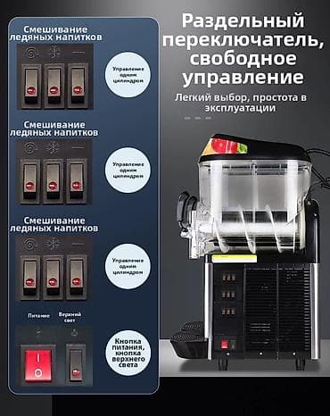 барный шейкер: Гранитор для приготовления "фруктового снега" Слэш аппарат — 6