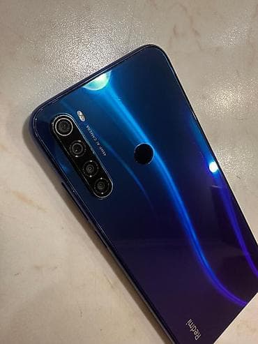 Apple iPhone: Redmi, Redmi Note 8, Б/у, 128 ГБ, цвет - Синий, 2 SIM — 6