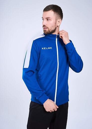 Мужская одежда: Мужская спортивная кофта KELME - Тип: тренировочная кофта/толстовка — 1