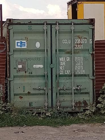контейнео: Металлический морской контейнер с оборудованием под магазин/склад - — 1