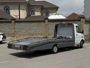 sprinter бортовый: Эвакуатор, Mercedes-Benz, 2001 г., Прямая — 2
