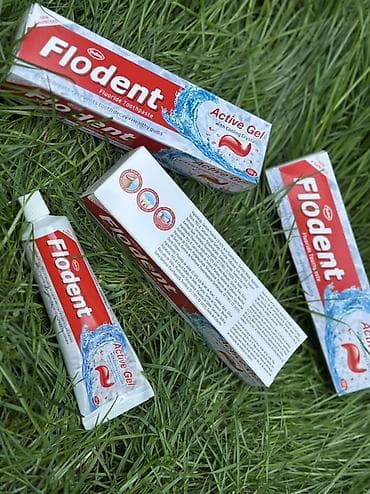 щётка для снега: Зубная паста Flodent (фторсодержащая), ассортимент вкусов и формул: - — 6