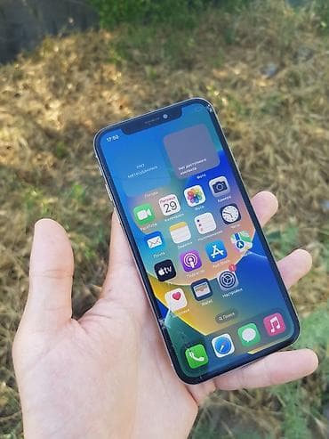 13 iphone: IPhone X, Б/у, 64 ГБ, Белый, Защитное стекло, 96 % — 9