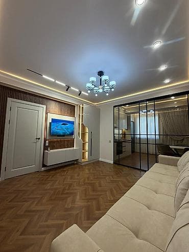 6: 2 комнаты, 52 м², Джал мкр (в т.ч. Верхний, Нижний, Средний) Элитка, 15 этаж, Дизайнерский ремонт — 3