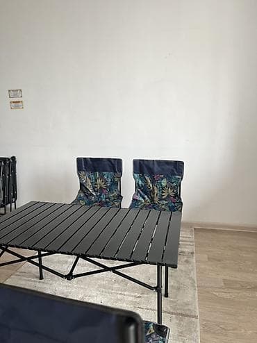 Складной туристический комплект для пикника: стол + 4 стула - Стол