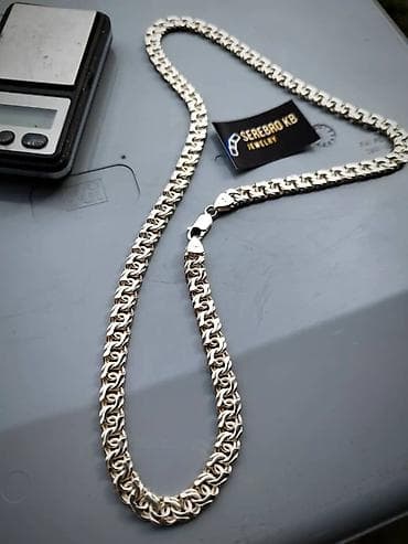 Жеке буюмдар: Серебряные Цепи и Браслеты Ручная работа 940-950 проба Делаю на Заказ — 8