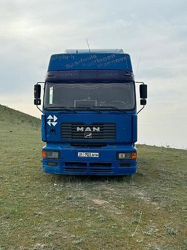 камаз тягач с прицепом: Тягач, MAN, 2000 г. — 2