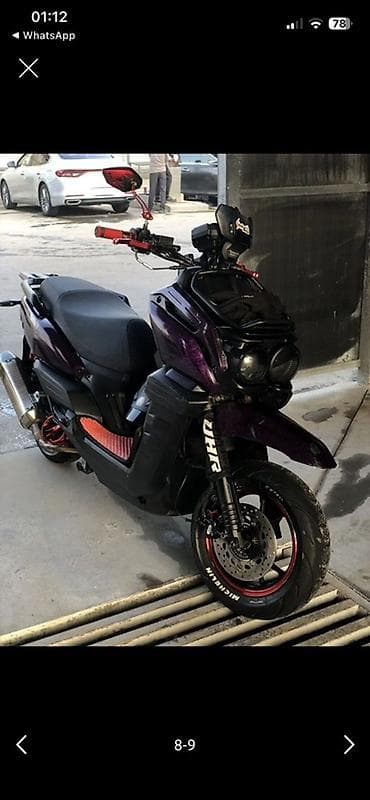 электронный скутор: Макси-скутер Tank, 180 куб. см, Бензин, Б/у — 3