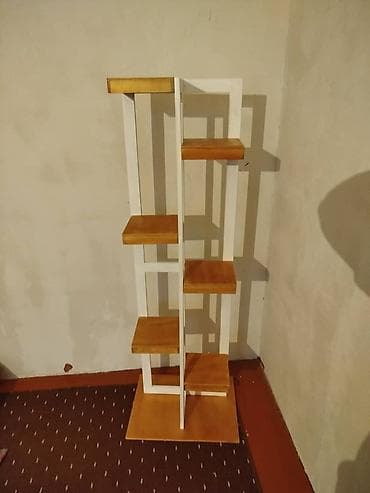 модульный туалет: Полка, этажерка для цветов, Дерево — 3