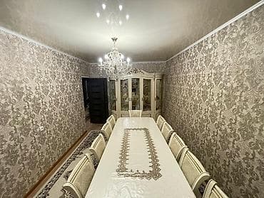 цены на квартиры в бишкеке 2024 год: 3 комнаты, 78 м², 105 серия, 4 этаж, Евроремонт — 7