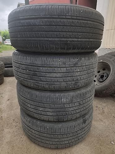 9 r20: Шины 215 / 55 / R 17, Лето, Б/у, Комплект, Легковые, Корея, Kumho — 1